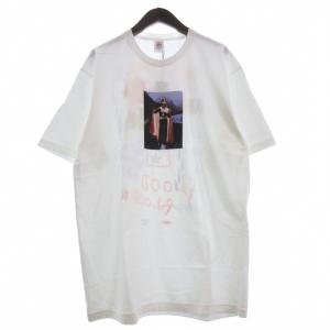未使用品 シュプリーム SUPREME タグ付き Martine Rose Lee Scratch Perry Tee Tシャツ カットソー 半袖 プリント 白 XL