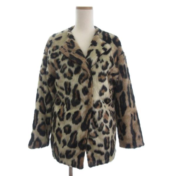 美品 ラヴァチュールマルティニーク L'AVENTURE martinique コート ノーカラー ...