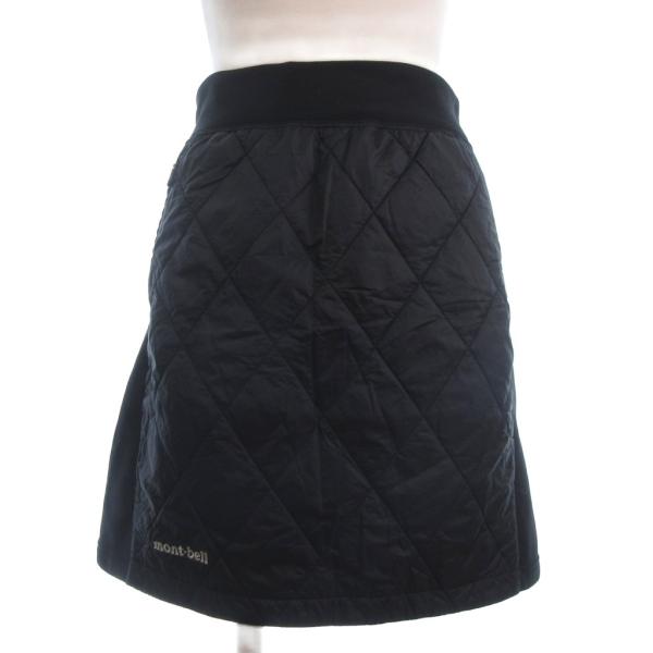 モンベル Montbell サーマラップ トレールスカート ショート丈 1105615 黒 ブラック...