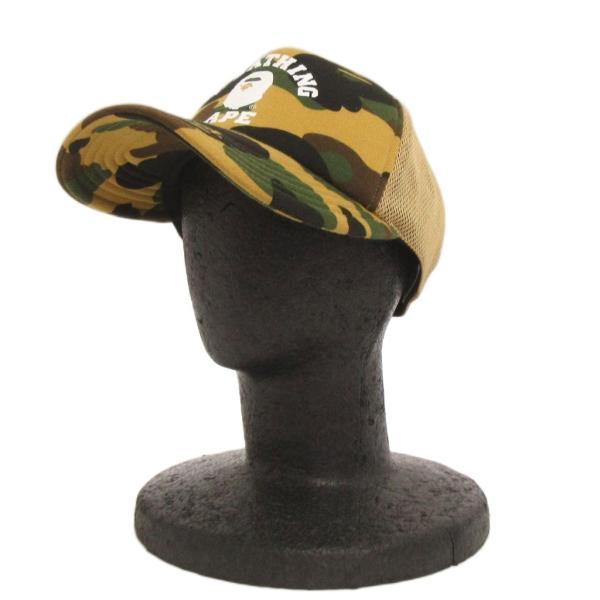 アベイシングエイプ A BATHING APE 美品 1st Camo College Mesh C...
