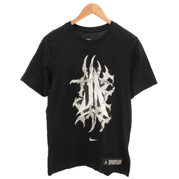ナイキ NIKE THE NIKE TEE ジャモラント Tシャツ プリント 半袖 M 黒 ブラック...