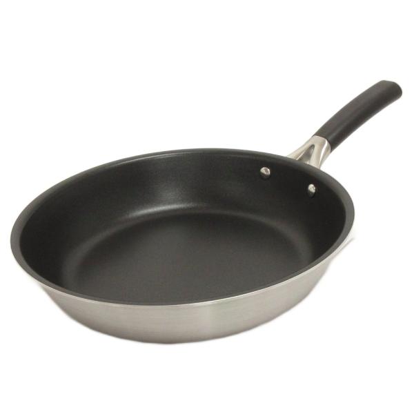 未使用品 貝印 O.E.C. フライパン 蓋付き DY-5200 シルバーカラー 25cm 調理器具...