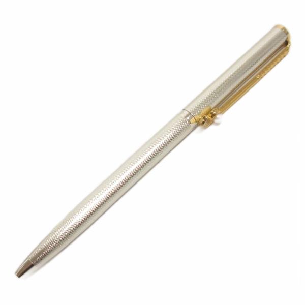 ミキモト MIKIMOTO ボールペン ツイスト式 パール付き シルバーカラー 筆記用具 ■GY99...