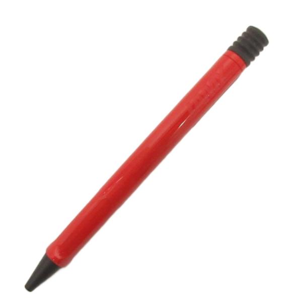 美品 ラミー LAMY サファリ ボールペン ノック式 クリップ 赤 黒 レッド ブラック 筆記用具...