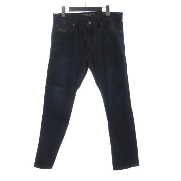 ディーゼル DIESEL TEPPHER デニムパンツ ジーンズ ボタンフライ 紺 ネイビー W30...