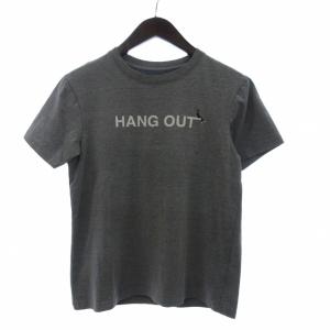 ザノースフェイス THE NORTH FACE Tシャツ カットソー プリント 刺繍 NT31830 灰色 グレー S メンズ