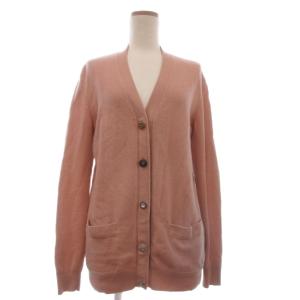 トリーバーチ TORY BURCH カーディガン 長袖 ウール ピンク XS レディース