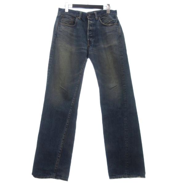 リーバイス Levi's 501XX 復刻 デニムパンツ ジーンズ BIG E 赤耳 55501 青...