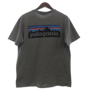パタゴニア Patagonia Tシャツ カットソー 半袖 STY38504SP20 グレー XS メンズ