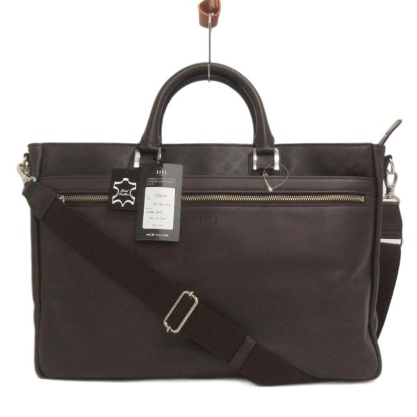未使用品 ダックス DAKS タグ付き ブリーフケース  ビジネスバッグ ショルダー 2WAY ロゴ...