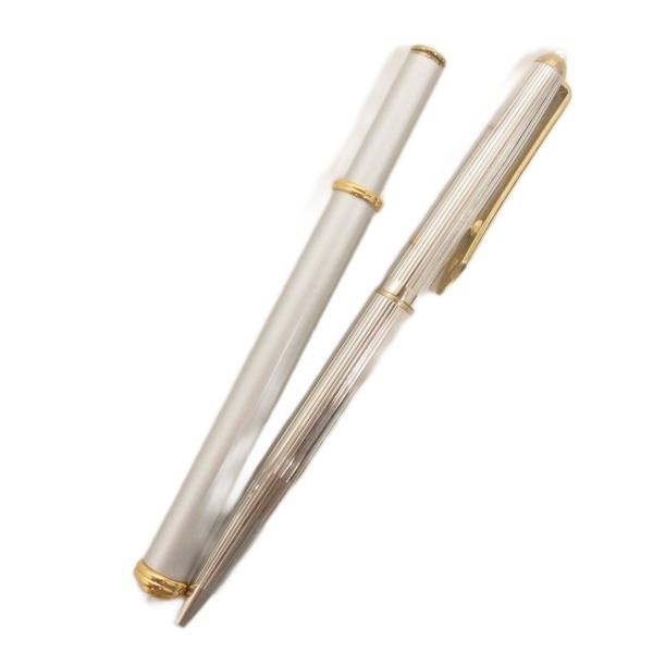 ミキモト MIKIMOTO 2点セット ボールペン ツイスト式 キャップ式 シルバーカラー 筆記用具...