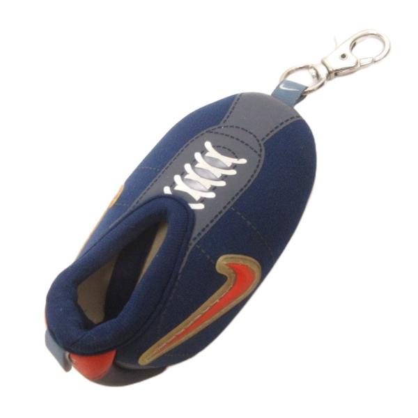 ナイキ NIKE 美品 キーホルダー バックチャーム スニーカー 青 ブルー 小物 ■GY99 メン...
