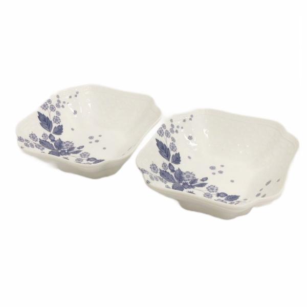ウェッジウッド WEDGWOOD 2点セット 皿 ボウル プレート 花がら 白 ホワイト 食器 その...