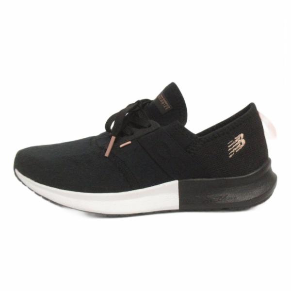 ニューバランス NEW BALANCE 美品 WNRGLB2 スニーカー ローカット 黒 ブラック ...