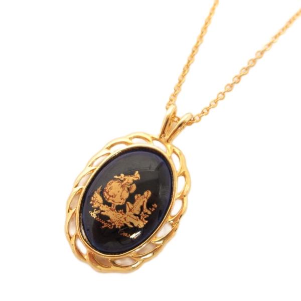 リモージュキャステル LIMOGES CASTEL ペンダント ネックレス ゴールドカラー アクセサ...