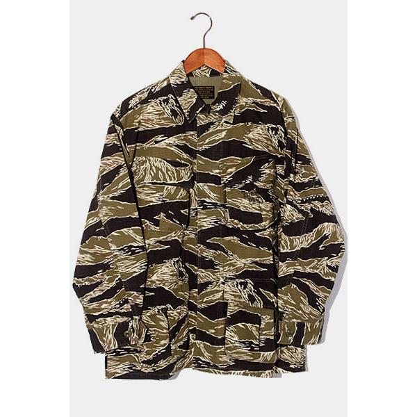 S 未使用品 21AW WACKO MARIA ワコマリア TIGERCAMO FATIGUE JA...