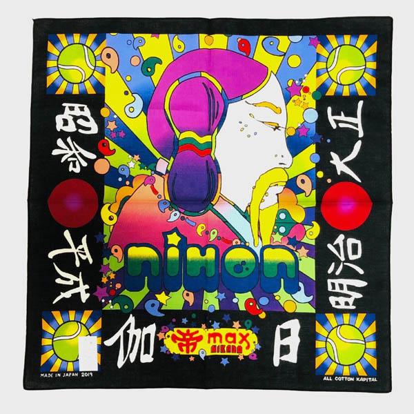 未使用品 KAPITAL キャピタル 帝Max MIKADO キャピタルカラー バンダナ 日本製/●...