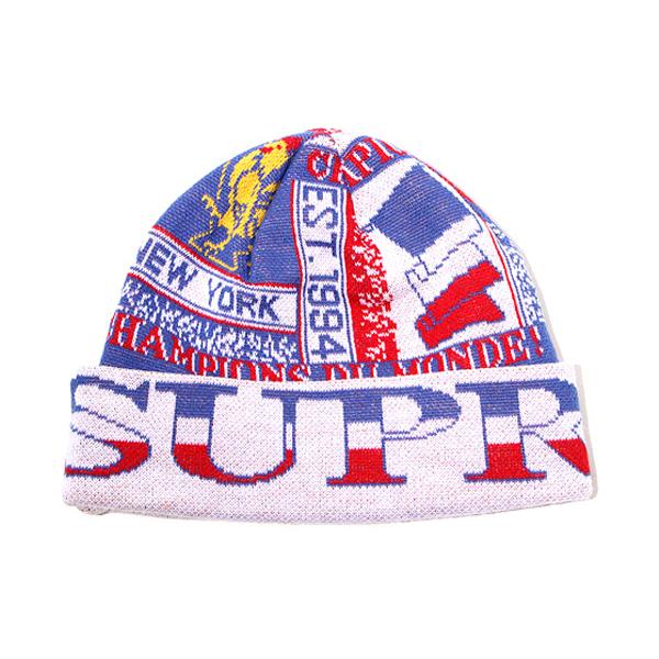 2023SS SUPREME シュプリーム Scarf Beanie スカーフ ビーニー ニット帽 ...