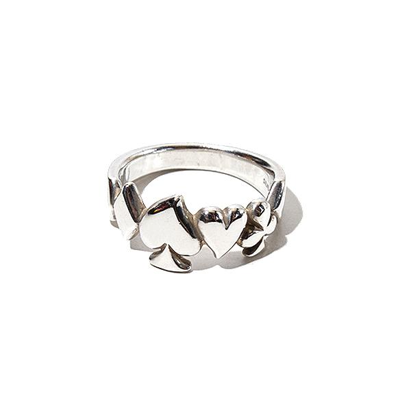 PUERTA DEL SOL プエルタデルソル SV950 トランプスート リング 17号 SILV...