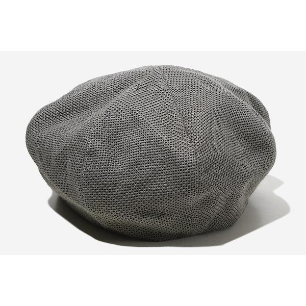 CA4LA カシラ メッシュ ペーパー リネン ベレー帽 帽子 F GREEN グリーン JUN01...