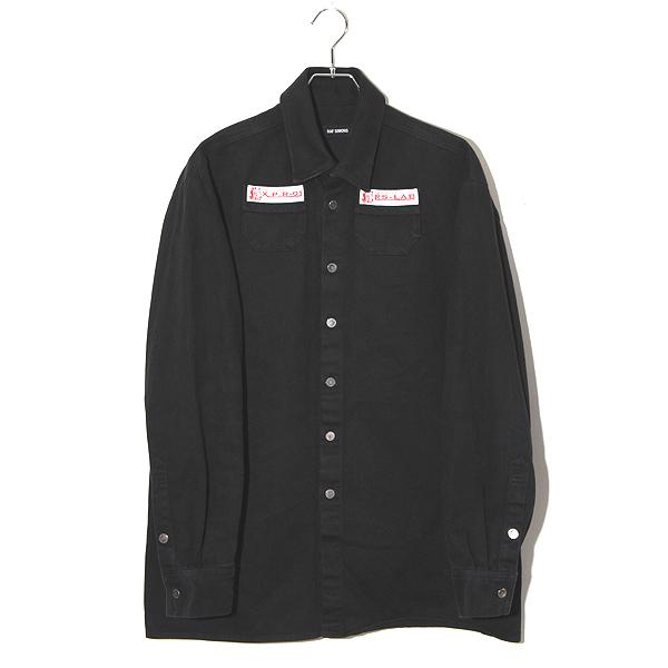 20SS RAF SIMONS ラフシモンズ SLIM FIT DENIM SHIRT スリムフィッ...