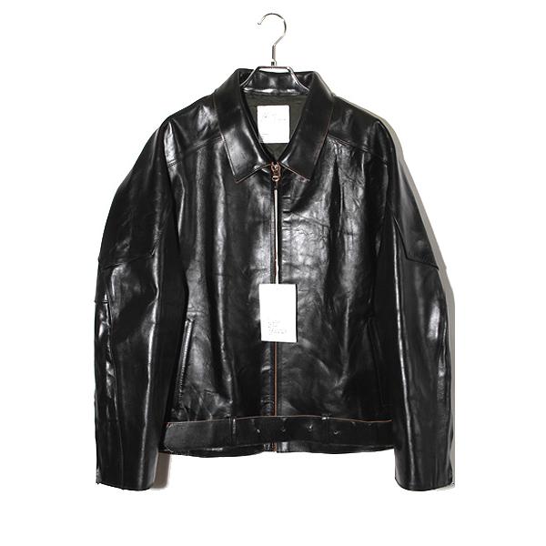 未使用品 2025AW ANCELLM アンセルム H.L ZIP UP JACKET 馬革 ホース...