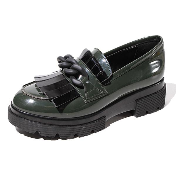 Alaïa Alaïa LEATHER FRINGE DETAIL LOAFER ローファー