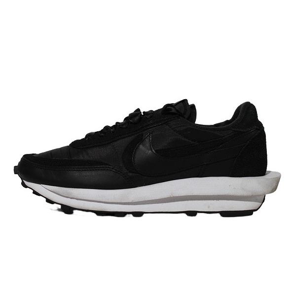 28cm sacai × NIKE LDV Waffle "Triple Black" サカイ ナイ...