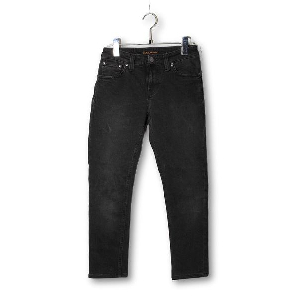 ヌ nudie jeans ヌーディージーンズ SKINNY LIN ストレッチ スキニージーンズ ...