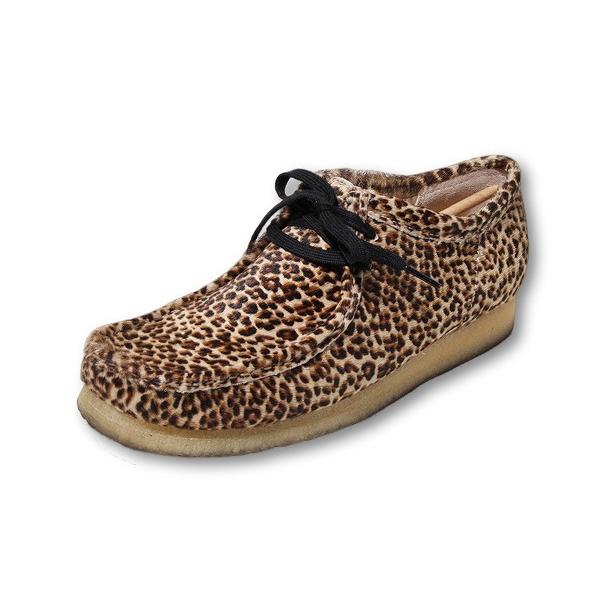 27cm clarks クラークス Wallabee Leopard Print ワラビー レオパー...