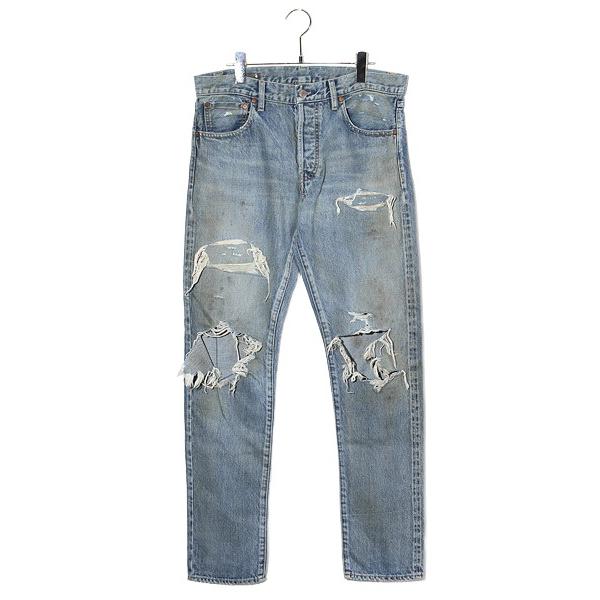 2021SS MINEDENIM × Clair de lune マインデニム Grunge Sli...