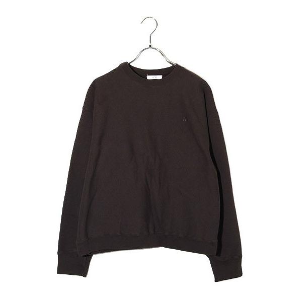 ATON エイトン NATURAL DYED URAKE OVERSIZED SWEAT SHIRT...