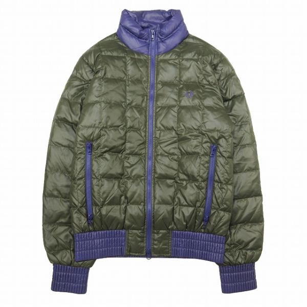 美品 フレッドペリー FRED PERRY LIGHT DOWN JACKET ライト ダウン ジャ...