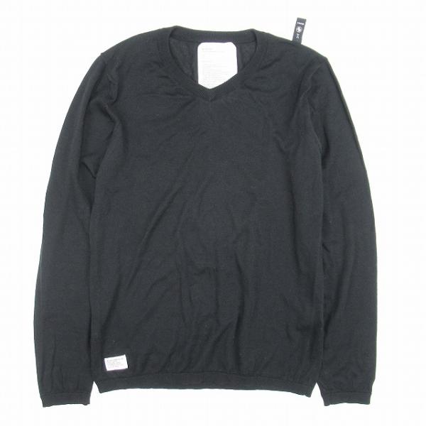 美品 11ss ダブルタップス WTAPS DECK CREW-V SWEATER.COTTON デ...