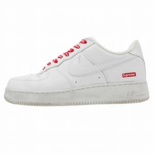 2022年製 ナイキ × シュプリーム NIKE × Supreme AIR FORCE 1 LOW SP エアフォース1 ロー スニーカー CU9225-100 ボックスロゴ ローカッ｜vectorpremium