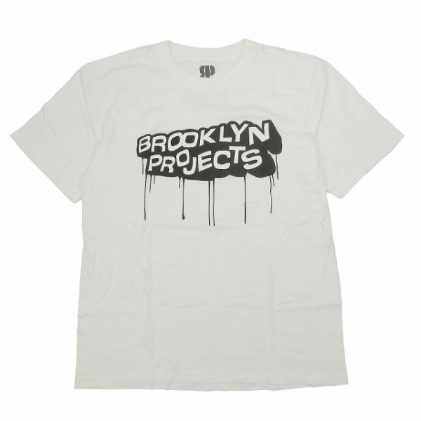 美品 ブルックリンプロジェクト BROOKLYN PROJECTS ロゴ プリント Tシャツ カット...
