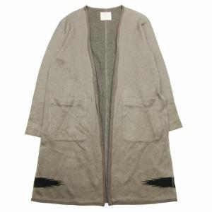 17AW ジェラートピケオム チェックパジャマガウン フランネル ロング 