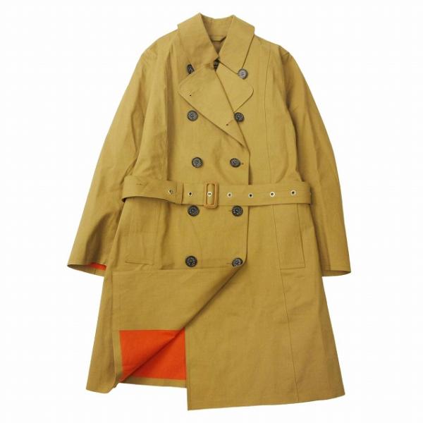マッキントッシュ MACKINTOSH ゴム引き トレンチ コート コットンラバー ベルテッド ウエ...