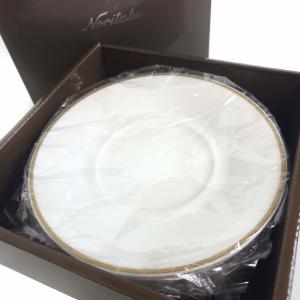 未使用品 ノリタケ NORITAKE エイダン ゴールド ティー コーヒー 碗皿 ソーサー 7客セット 白 ホワイト｜vectorpremium