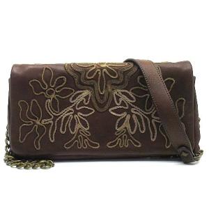 ゲンテン genten トートバッグ ショルダー ベルト ブラウン 茶系