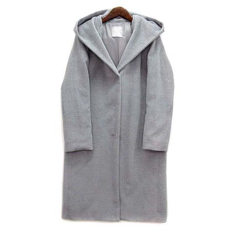 ブランシック BLANCHIC プロポーションボディドレッシング フーディ ロング ビーバー コート...