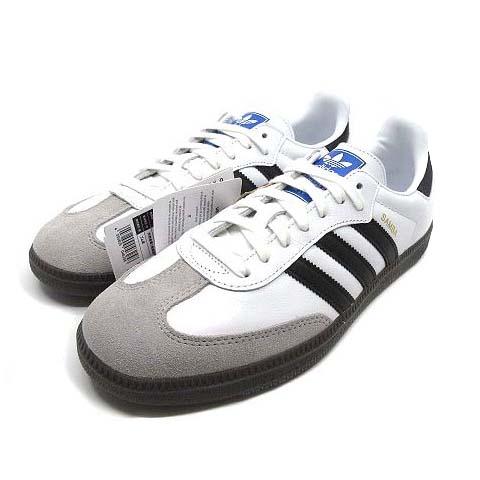 未使用品 アディダス adidas サンバ SAMBA OG レザー スニーカー B75806 ホワ...