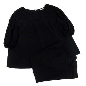 ルーニィ LOUNIE 25AW ハーフジップカットソーセットアップ 上下