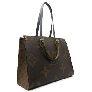 ルイヴィトン LOUIS VUITTON モノグラム ジャイアント リバース オンザゴーMM 2WAY トートバッグ M45321 美品 ICチップ RFID レディース｜vectorpremium