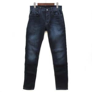 ジースターロウ G-Star RAW 3301 スリム ストレート デニム パンツ ストレッチ ジーンズ インディゴ 28 51001-6590-89 メンズ｜vectorpremium