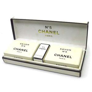 シャネル CHANEL No.5 ナンバーファイブ サヴォン SAVON 石鹸 75g 2個 EDT オードトワレ ミニボトル 香水 5ml セット｜vectorpremium