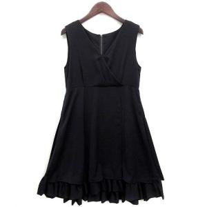 美品　フォクシー　ドレス　フォーマル　ノースリーブワンピース　ブラック　38 楽天市場】美品◎FOXEY フォクシー 38024 Knit Dress Lady Knit