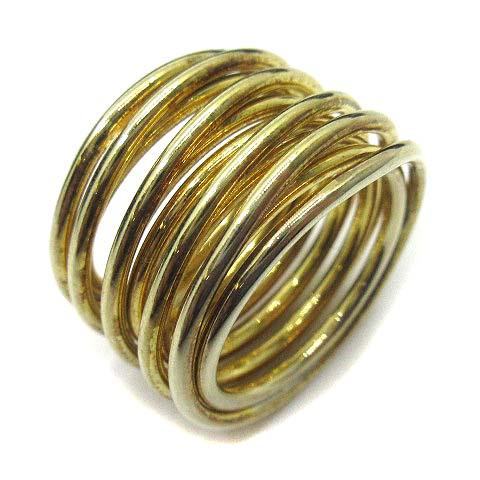 ヤーカ YArKA coil design ring kees コイルデザイン リング 指輪 シルバ...