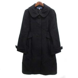 M's Gracy ブラックコート 38 美品】M'S GRACY エムズグレイシー ロングコート ブラック
