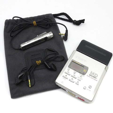 ソニー SONY MZ-R55 MDウォークマン ポータブル MDレコーダー プレーヤー シルバー ...